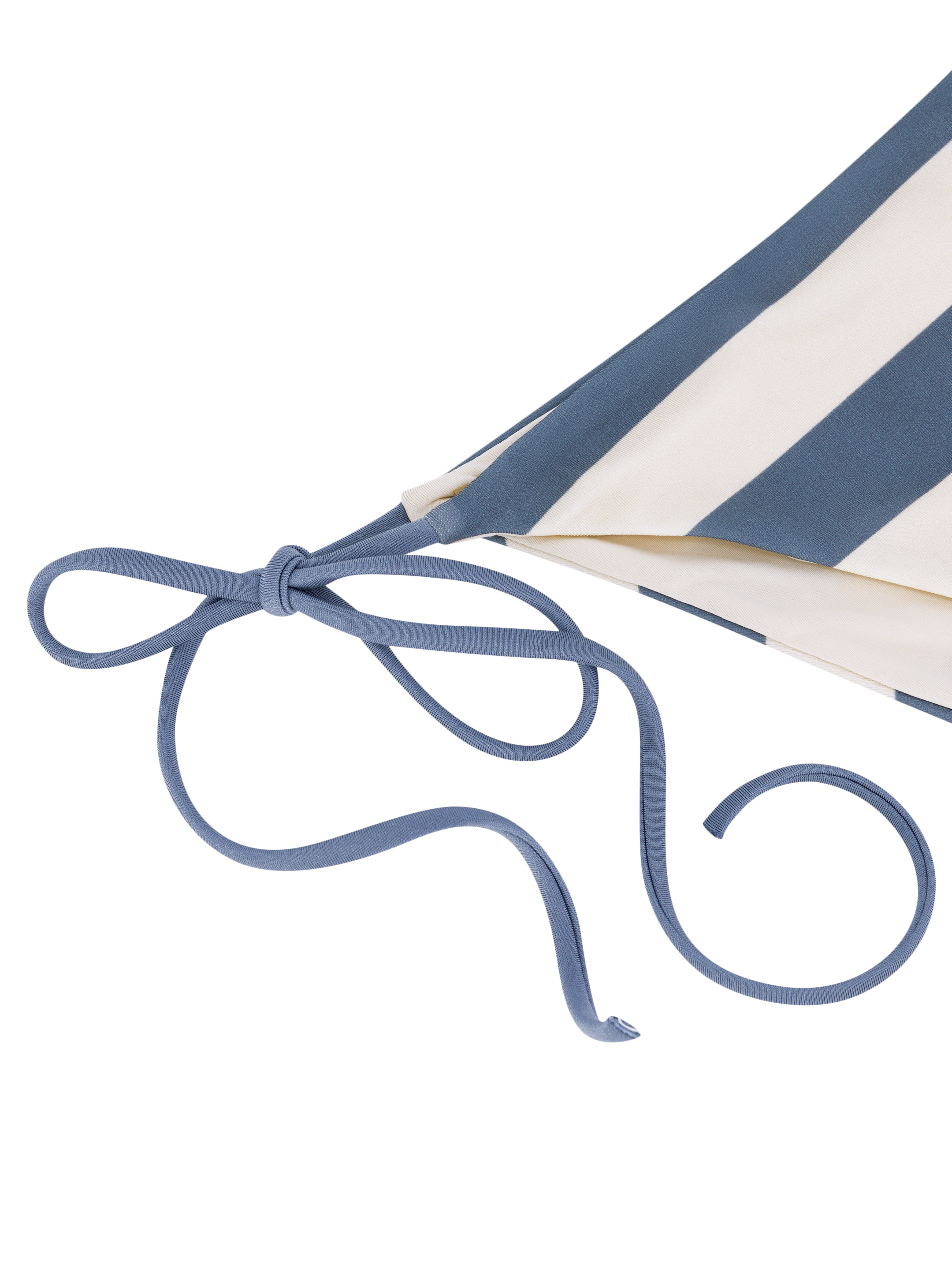 Poppy - Slip de bikini à nouer sur les côtés à rayures