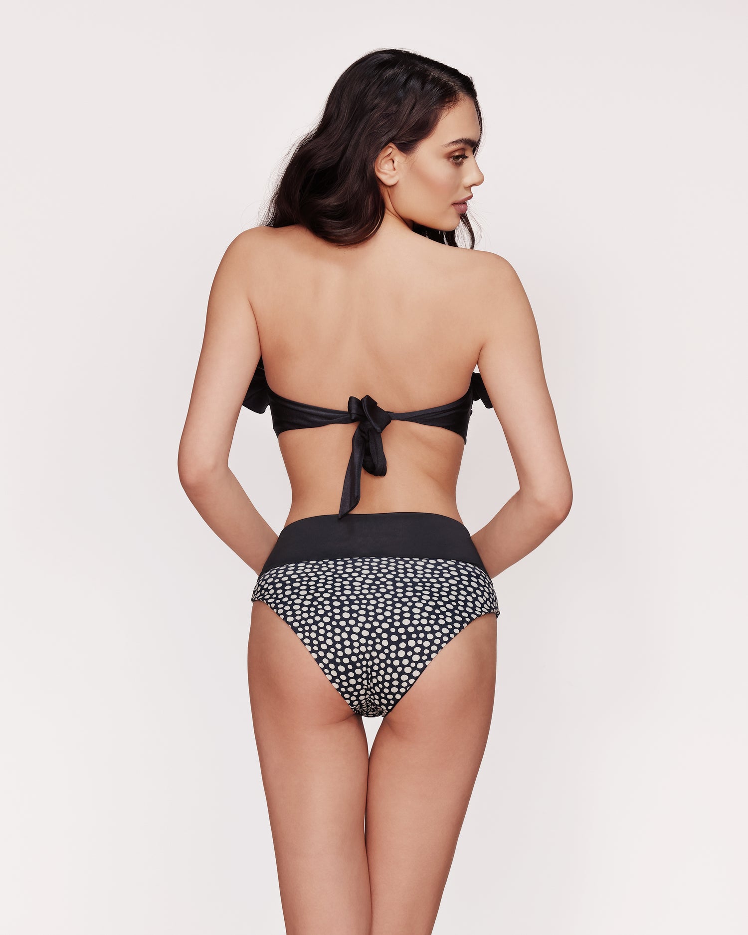 Mia - Bas de bikini taille haute - East hampton