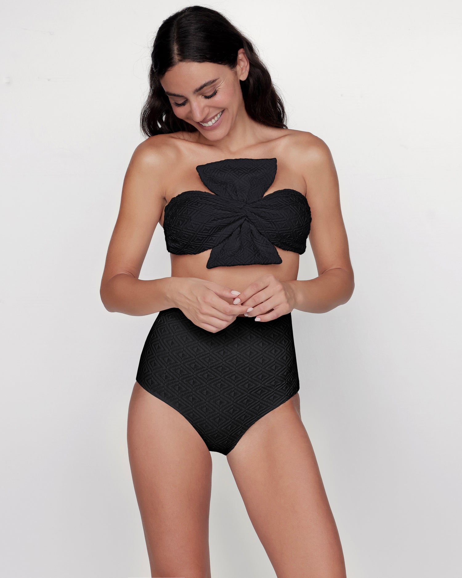 Bikini Luxe Noir Alvaraz Saint Barth GirlsMustHave 