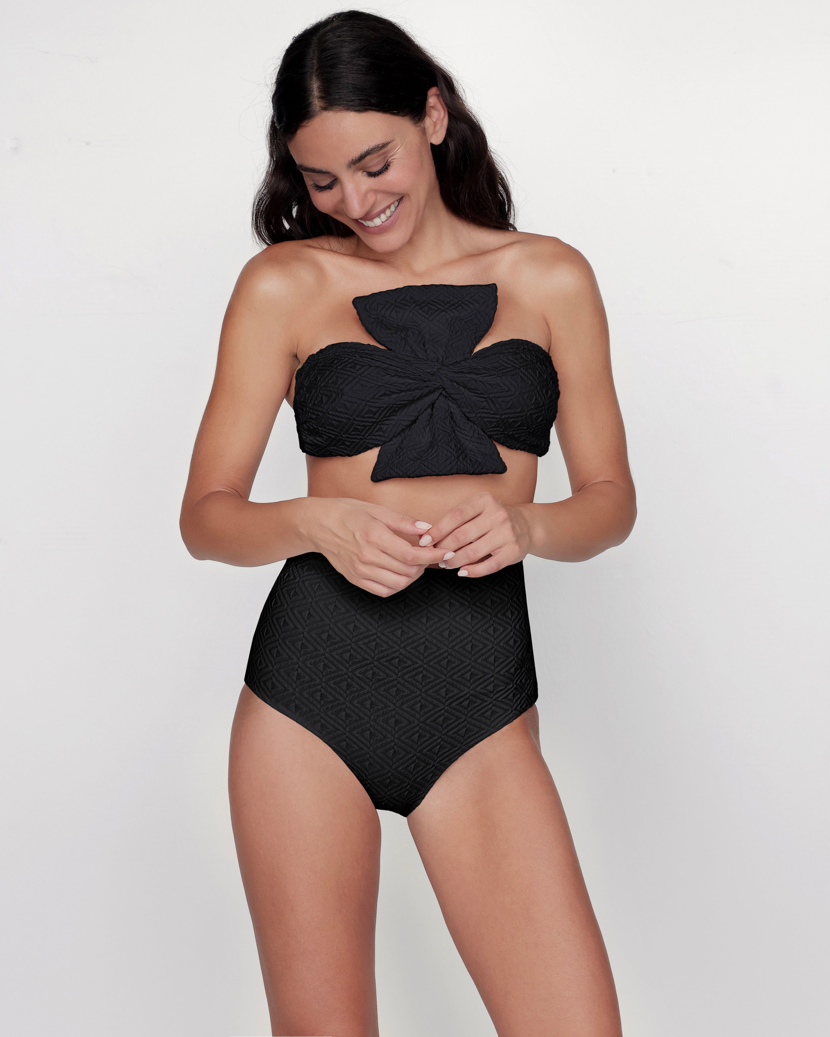 Bikini Luxe Noir Alvaraz Saint Barth GirlsMustHave 