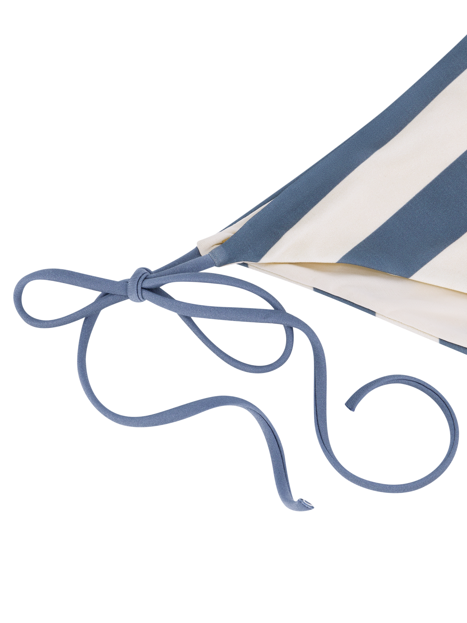 Poppy - Slip de bikini à nouer sur les côtés à rayures