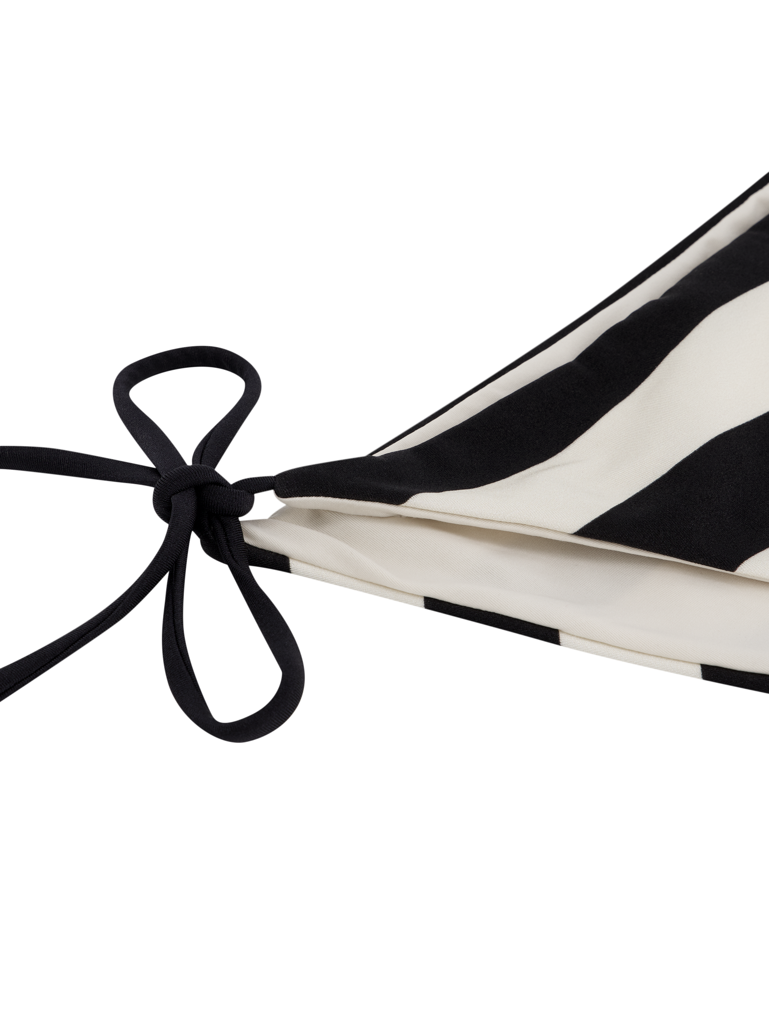 Poppy - Slip de bikini à nouer sur les côtés à rayures