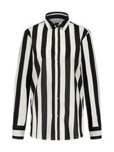 Chemise rayée noir et blanc Singapour GirlsMustHave