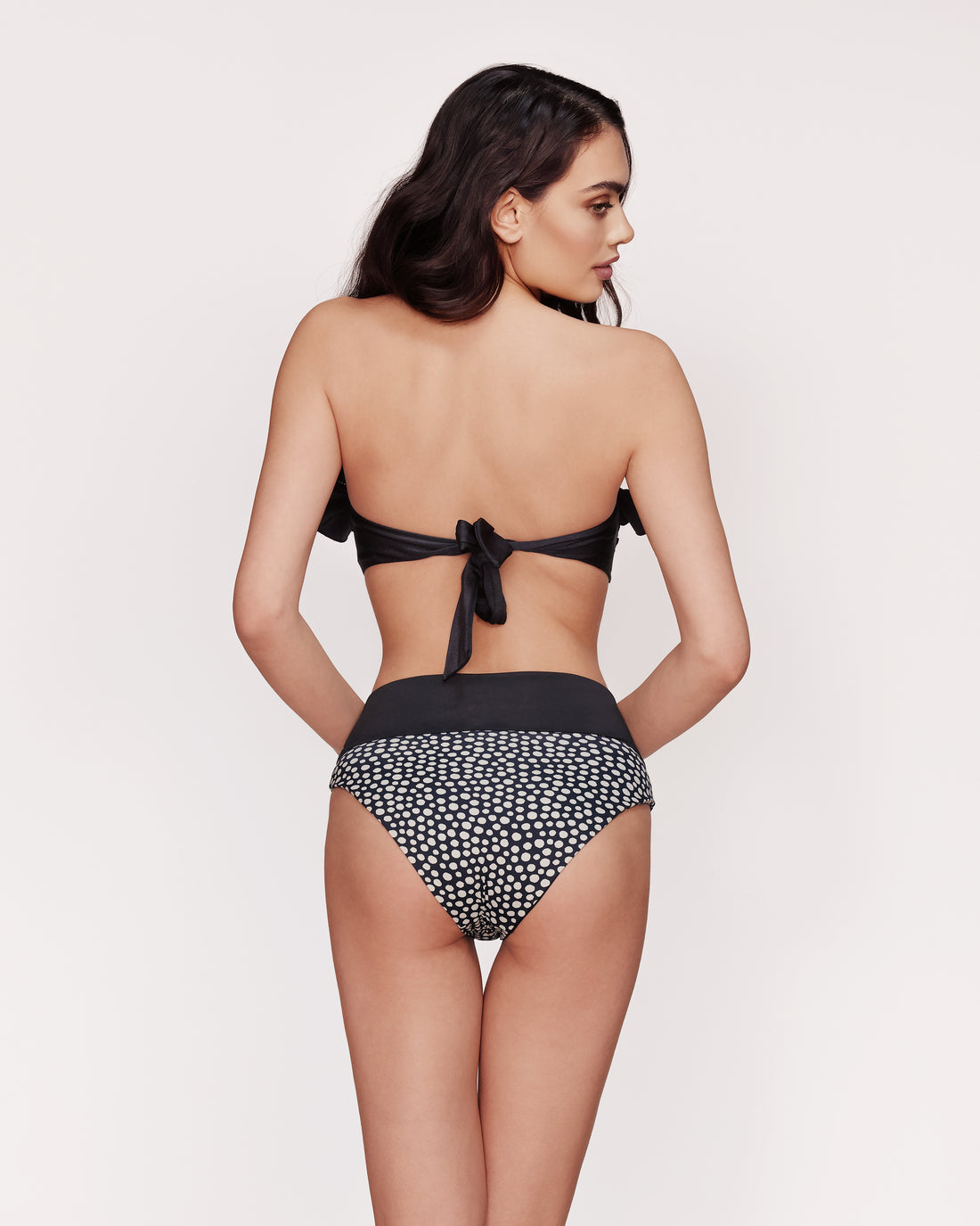 Mia - Bas de bikini taille haute - East hampton