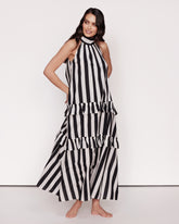 Chemise rayée noir et blanc Singapour GirlsMustHave