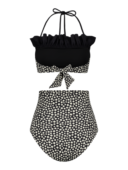 Bikini Luxe Noir Seashell East-Hampton GirlsMustHave 