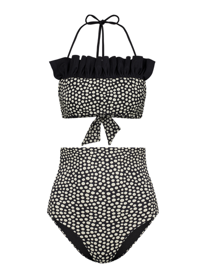 Bikini Luxe Noir Seashell East-Hampton GirlsMustHave 